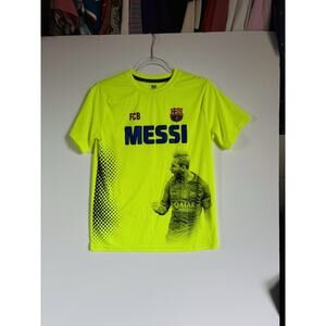 Messi #10 Argentina Soccer Legend Kids Graphic Concept Jersey‎ Day Glo Xl